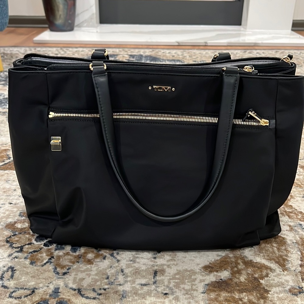 Tumi Sheryl Black travel tote